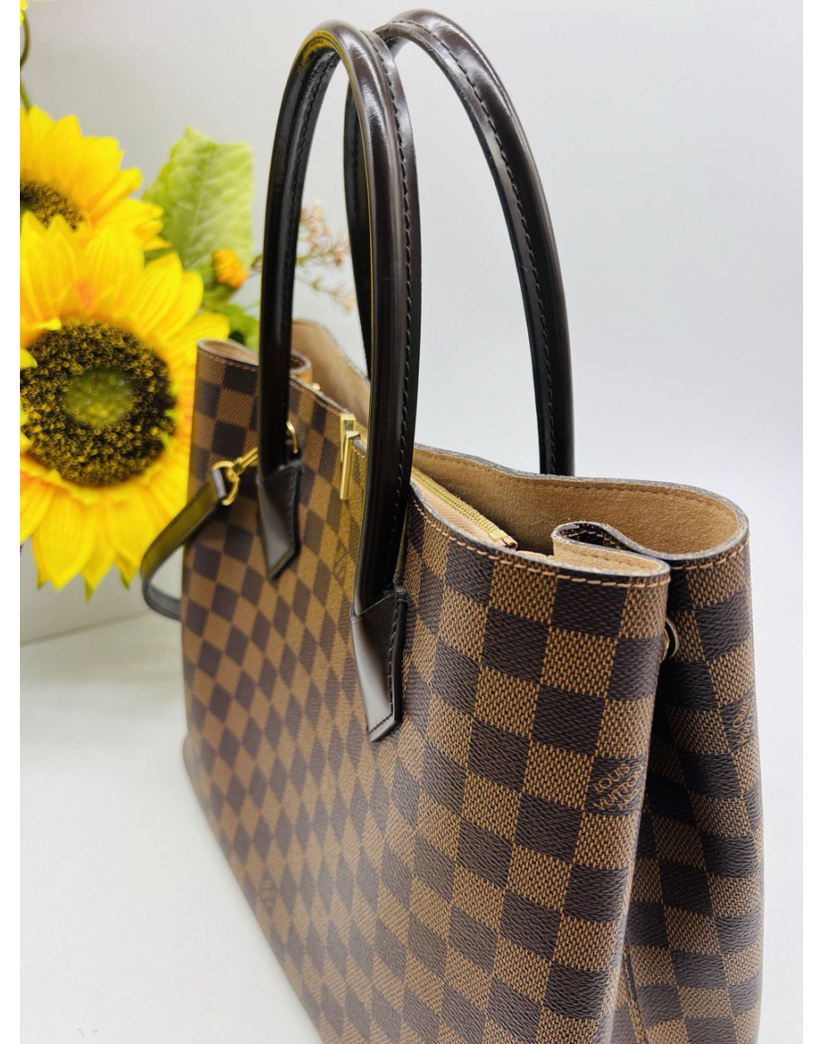Louis Vuitton Kensington pre owned purse Brown damier, THE VALLEY CLOSET