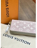 LOUIS VUITTON ZIPPY WALLET IN BICOLOUR MONOGRAM EMPREINTE EMBOSSED LEATHER WITH GOLD HARDWARE 