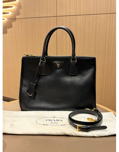 PRADA GALLERIA TOTE IN BEIGE SAFFIANO LEATHER