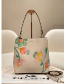 COACH TOWN BUCKET BAG WITH DREAMY LAND FLORAL PRING