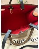 LOUIS VUITTON ONTHEGO MM IN DUAL TONE REVERSE MONOGRAM CANVAS 