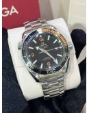 OMEGA SEAMASTER PLANET OCEAN CO-AXIAL MASTER CHRONOMETER 600M REF 215.30.44.21.01.002 BLACK DIAL 43.5MM AUTOMATION WATCH 