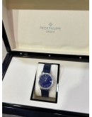 PATEK PHILIPPE CALATRAVA 18K 750 WHITE GOLD REF 3919G WHITE ROMAN NUMERALS DIAL 33MM AUTOMATIC WATCH 
