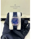 PATEK PHILIPPE CALATRAVA 18K 750 WHITE GOLD REF 3919G WHITE ROMAN NUMERALS DIAL 33MM AUTOMATIC WATCH 