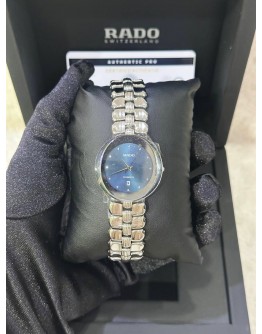 RADO FLORENCE DATE REF 152.3716.4 BLUE DIAL 33MM QUARTZ WATCH 