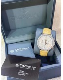 TAG HEUER CARRERA CALIBRE 17 CHRONOGRAPH DIAMOND REF CV2116 MOTHER OF PEARL DIAL 39MM AUTOMATION WATCH 