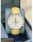 TAG HEUER CARRERA CALIBRE 17 CHRONOGRAPH DIAMOND REF CV2116 MOTHER OF PEARL DIAL 39MM AUTOMATION WATCH 
