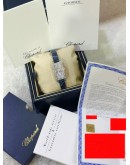 CHOPARD YOUR HOUR MOTHER OF PEARL 18K 750 WHITE GOLD 34 DIAMONDS 31MM QUARTZ WATCH 