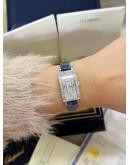 CHOPARD YOUR HOUR MOTHER OF PEARL 18K 750 WHITE GOLD 34 DIAMONDS 31MM QUARTZ WATCH 