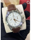 OMEGA SPEEDMASTER 57 CHRONOGRAPH REF 331.12.42.51.02.002 WHITE DIAL 41.5MM AUTOMATIC WATCH 