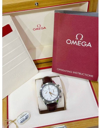 OMEGA SPEEDMASTER 57 CHRONOGRAPH REF 331.12.42.51.02.002 WHITE DIAL 41.5MM AUTOMATIC WATCH 
