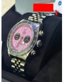 TUDOR BLACK BAY CHRONO REF 79360 PINK DIAL 41MM AUTOMATIC WATCH 