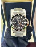 LONGINES HYDROCONQUEST REF L3.841.4.56.6 BLACK DIAL 44MM AUTOMATIC WATCH 