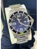 LONGINES HYDROCONQUEST REF L3.841.4.56.6 BLACK DIAL 44MM AUTOMATIC WATCH 