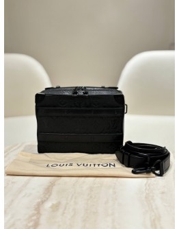 LOUIS VUITTON SOFT TRUNK WALLET IN BLACK MONOGRAM TAURILLON LEATHER 
