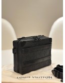 LOUIS VUITTON SOFT TRUNK WALLET IN BLACK MONOGRAM TAURILLON LEATHER 