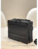 LOUIS VUITTON SOFT TRUNK WALLET IN BLACK MONOGRAM TAURILLON LEATHER 