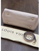 LOUIS VUITTON MM MONTAIGNE IN DUNE EMPREINTE MONOGRAM LEATHER 