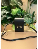 GUCCI HORSEBIT 1955 VERTICAL CROSSBODY BAG IN GOLD TONED HARDWARE