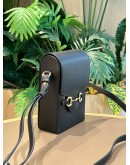 GUCCI HORSEBIT 1955 VERTICAL CROSSBODY BAG IN GOLD TONED HARDWARE