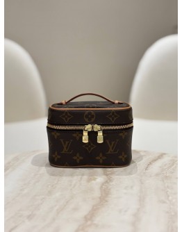LOUIS VUITTON NICE NANO MONOGRAM VANITY CASE