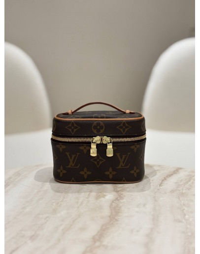 LOUIS VUITTON NICE NANO MONOGRAM VANITY CASE