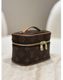 LOUIS VUITTON NICE NANO MONOGRAM VANITY CASE