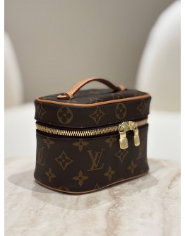 LOUIS VUITTON NICE NANO MONOGRAM VANITY CASE