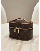 LOUIS VUITTON NICE NANO MONOGRAM VANITY CASE