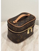 LOUIS VUITTON NICE NANO MONOGRAM VANITY CASE