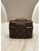 LOUIS VUITTON NICE NANO MONOGRAM VANITY CASE
