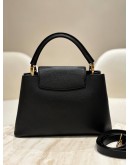 LOUIS VUITTON TAURILLON SNAKESKIN IRIS BLOSSOM CAPUCINES HANDBAG
