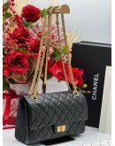 (BRAND NEW) CHANEL REISSUE 2.55 AGED CALFSKIN LEATHER BAG MICROCHIP -FULL SET-