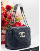 CHANEL QUILTED LEATHER CC CHAIN SHOULDER BAG