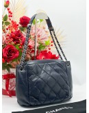 CHANEL QUILTED LEATHER CC CHAIN SHOULDER BAG