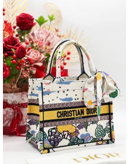 CHRISTIAN DIOR SMALL BOOK TOTE BAG