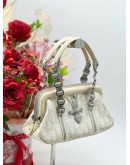 CHRISTIAN DIOR ROMANTIQUE TROTTER ZIP BAG 