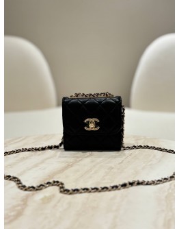 CHANEL LAMBSKIN QUILTED TRENDY CC