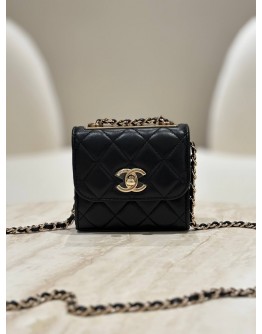 CHANEL LAMBSKIN QUILTED TRENDY CC