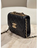CHANEL LAMBSKIN QUILTED TRENDY CC