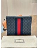 GUCCI GG SUPREME WEB POUCH 