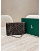 GOYARD ALEXANDRE II BAG IN DARK BLUE GOYARDLINE CANVAS
