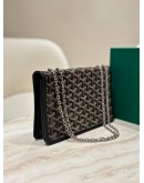 GOYARD ALEXANDRE II BAG IN DARK BLUE GOYARDLINE CANVAS