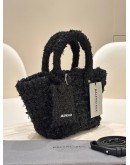 BALENCIAGA BISTRO XXS BASKET BAG IN SPARKLING TWEED