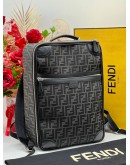 FENDI FF JACQUARD FABRIC TRAVEL BACKPACK