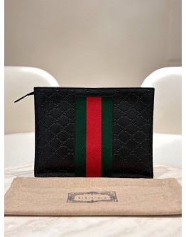 GUCCI GUCCISSIMA SIGNATURE WEB POUCH