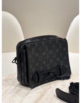 LOUIS VUITTON STEAMER MESSENGER BAG IN MONOGRAM ECLIPSE 