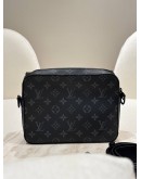 LOUIS VUITTON STEAMER MESSENGER BAG IN MONOGRAM ECLIPSE 