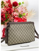 GUCCI OPHIDIA GG SUPREME CANVAS CROSSBODY BAG 