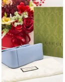 GUCCI GG MARMONT MINI MATELASSE LEATHER TOP HANDLE BAG -FULL SET-